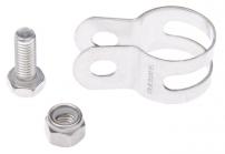 Werkstatt & Lagerung SCHELLE 22 MM STAINLESS (DX)  (ACZ) F.NABENBREMSARM M.MUTTER,SCHR.
