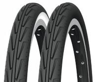 Bereifung CITY´J, 32-540 (24X1 3/8X1 1/4)SW/W SCHWARZ/WEIß