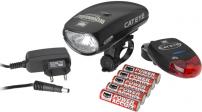 Sonderangebote BELEUCHTUNG MULTIFUNKTIONS-KIT FRONT+RÜCKLICHT+LADEGERÄT+BATT