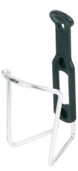 Fahrradzubehör FLASCHENH. ALU PLAST 124, SILB.MATT ELOXIERT, DRAHTDURCHM.: 5MM