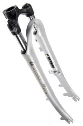 Gabel und Hinterraddämpfer FEDERGABEL URBAN T 40MM SBMATT DSC SILBERMATT ROLLENBR., STAHLF.
