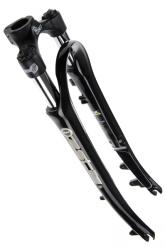 Gabel und Hinterraddämpfer FEDERGABEL URBAN T 40MM SZ DISC SCHWARZ, ROLLENBR., STAHLFEDER
