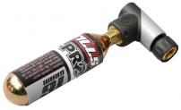 Werkstatt & Lagerung INFLATOR MICRO CO2 SCHWARZ-SILBER INKL.1X16G-PATRONE,REGULIERBAR