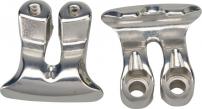 Anbauteile KLEMMEINSATZ SATTELST. DOPPELSCHR. SILBER 1SET=2STK.