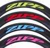 Freizeit Zipp Disc Super 9 Track hinten, Carbon-Clincher weiße Aufkleber