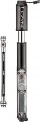 Freizeit Lezyne Minipumpe CNC Digital Pressure Drive, schwarz-glänzend 120PSI, 17,0cm