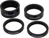 Freizeit Carbon Spacer-Set schwarz-weiß