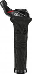 Freizeit Drehgriffschalter GX 2x11 schwarz / 11-fach / hinten