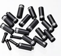 Freizeit Kabelenden Kit schwarz