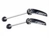 Freizeit Tangente Schnellspanner-Set Titanium / silber