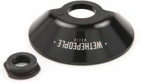 Freizeit wethepeople Nabenschutz Helix hinten 36H, Driver Seite, schwarz 