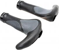 Freizeit Voxom Griffe Ergo Gr9 schwarz-grau, 138mm inkl. Bar Ends
