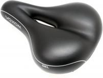 Freizeit Voxom Sattel SaG1 schwarz, Gel Polsterung, Elastomer-Feder 