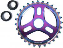 Freizeit SaltPlus Trident Kettenblatt oilslick / 25T