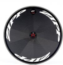 Freizeit Zipp Disc Super 9 Track hinten, Carbon-Clincher weiße Aufkleber