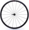 Freizeit Zipp 202 Firecrest hinten, Carbon-Clincher, SRAM/Shimano schwarze Aufkleber