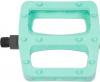 Freizeit Pedale Twisted Pro PC schwarz-olive / Kunststoff / BMX / 9/16 Zoll