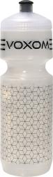 Freizeit Voxom Wasserflasche F4 klar-schwarz, 750ml 