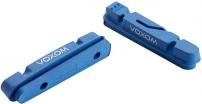Freizeit Voxom Ersatzbeläge Road Brb4 2 Stück, blau, Advanced Aluminium, Shimano