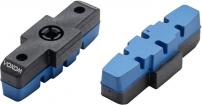 Freizeit Voxom Bremsschuhe MTB Brs21 Cartridge, 2 Stück, Magura Standard, schwarz