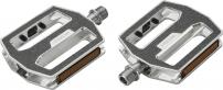 Freizeit Fahrradpedale Touring Pe14 silber