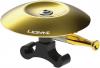 Freizeit Lezyne Classic Shallow Brass Klingel Messing poliert schwarze Halterung