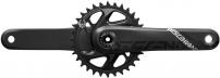 Freizeit Kurbelgarnitur Descendant  Carbon Eagle DUB 175mm, 32T DM, schwarz ohne DUB Innenlager