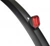 Freizeit Lezyne Fender STVZO EBIKE schwarz-glänzend rotes Licht