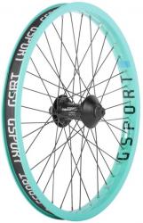Freizeit G-Sport Laufrad Elite vorn, 36 H 3/8", Ribcage x Roloway FT schwarz
