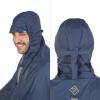 Freizeit Regencape Garibaldina taupe / L/XL