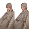 Freizeit Regencape Garibaldina taupe / L/XL