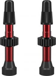 Freizeit TCS Ventil Presta Aluminium rot / 34 mm