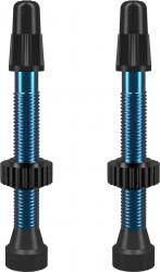 Freizeit TCS Ventil Presta Aluminium blau / 46 mm
