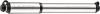 Freizeit Minipumpe CNC Lite Drive M (21,6) cm / silber-glänzend