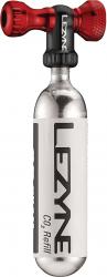 Freizeit CO2 Fahrradpumpe Control Drive rot-glänzend 16g