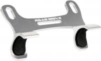 Freizeit Lezyne Pumpenhalterung Aluminium Bracket Mount for Road Drive silber-glänzend
