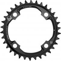 Freizeit Kettenblatt X-Sync Eagle Aluminium / 34T / 0 mm / schwarz