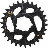 Freizeit Kettenblatt X-Sync Eagle Aluminium / 34T / 6 mm / schwarz-gold