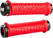 Freizeit MTB Griffe Troy Lee Designs Lock-On rot / schwarz