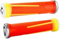 Freizeit MTB Griffe AG-1 Signature Lock-On 2.1 neonorange-neongelb / silber