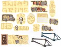 Freizeit BSD Grime Rahmensticker 2022  