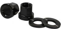 Freizeit BSD Male 14mm Muttern & Distanzscheiben (2 Muttern, 2 Distanzscheiben) 