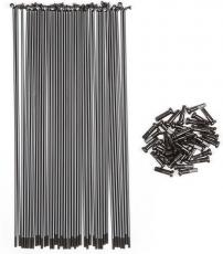 Freizeit Speichen Butted (Pack of 40 & Nipples) 184 mm