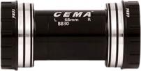 Freizeit Innenlager BB30 Interlock schwarz / Keramik / Campa UT / 25 mm