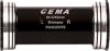 Freizeit Innenlager BB86 - BB92 Interlock Shimano / 24 mm / schwarz / Edelstahl