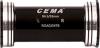 Freizeit Innenlager BB86 - BB92 Interlock SRAM GXP / 24 - 22 mm / schwarz / Edelstahl