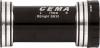 Freizeit Innenlager BBright42 Interlock schwarz / Keramik / Shimano / 24 mm