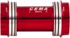 Freizeit Innenlager PF30 Interlock rot / Keramik / SRAM GXP / 24 - 22 mm