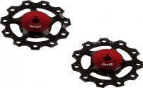 Freizeit Schaltrollen Shimano & SRAM SRAM Eagle 12-fach, Shimano 12-fach Edelstahl - schwarz