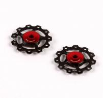 Freizeit Schaltrollen Shimano & SRAM Shimano 9/10/11-fach, SRAM 10/11-fach Edelstahl - schwarz (922000331)